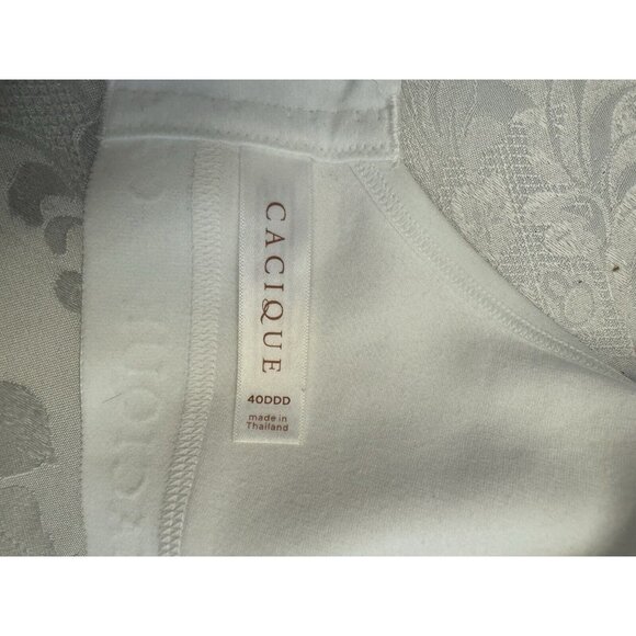 Cacique Bra Size 40DDD Unlined Full Coverage No Wire Comfort - Picture 6 of 10